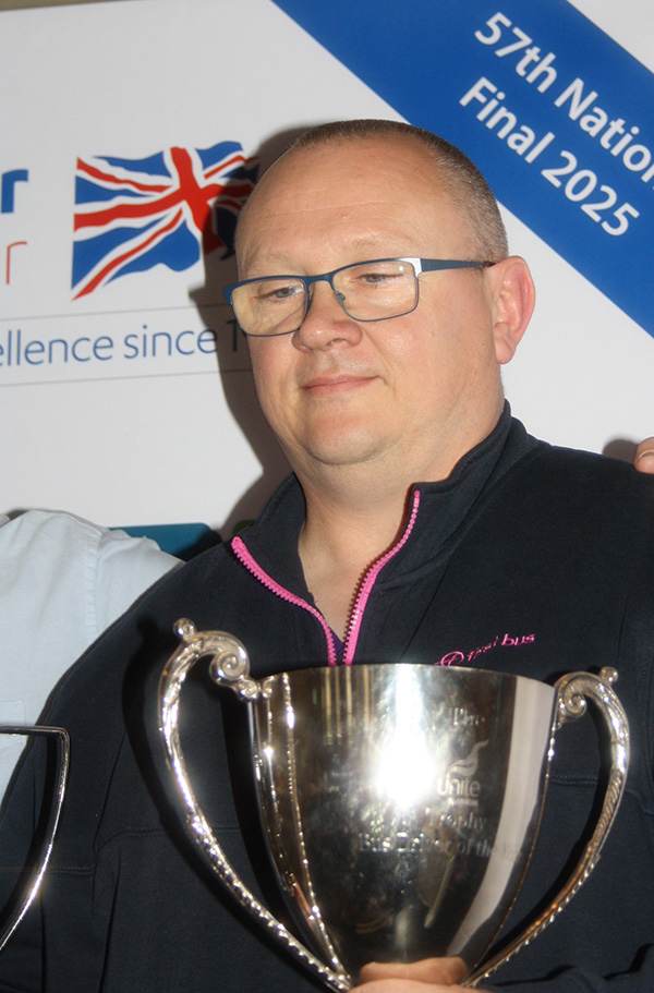 Bus Driver of the Year 2025 Michael Leech of First Bus North & West Yorkshire