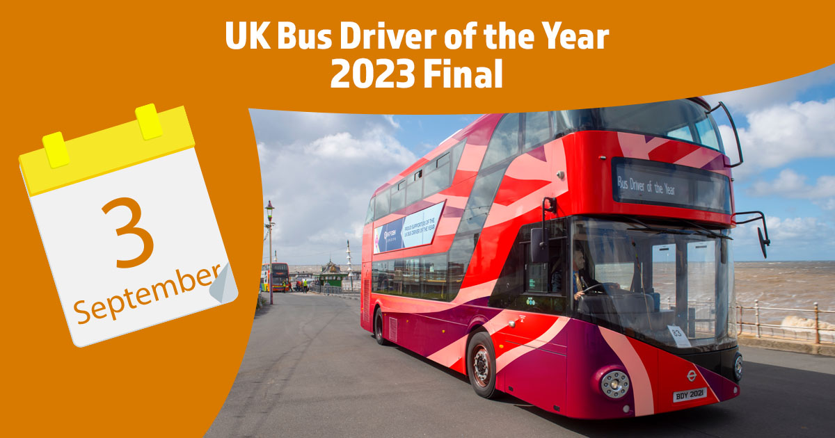 Bus Driver of the Year 2023 almost full UK Bus Driver of the Year