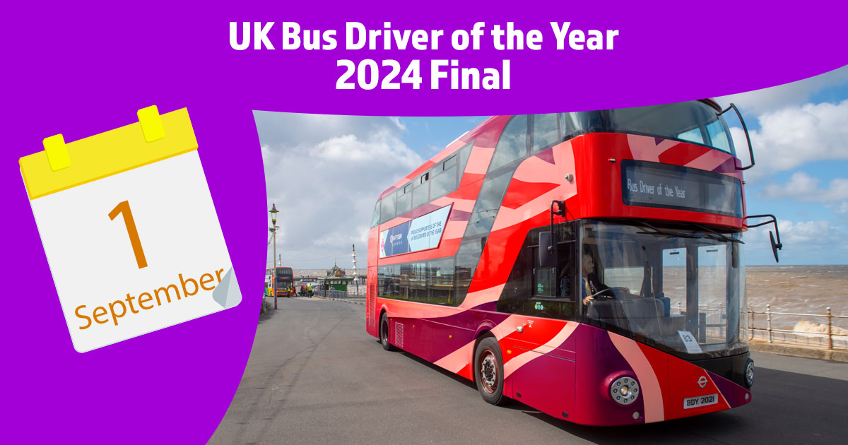 Bus Driver of the Year 2024 almost full UK Bus Driver of the Year
