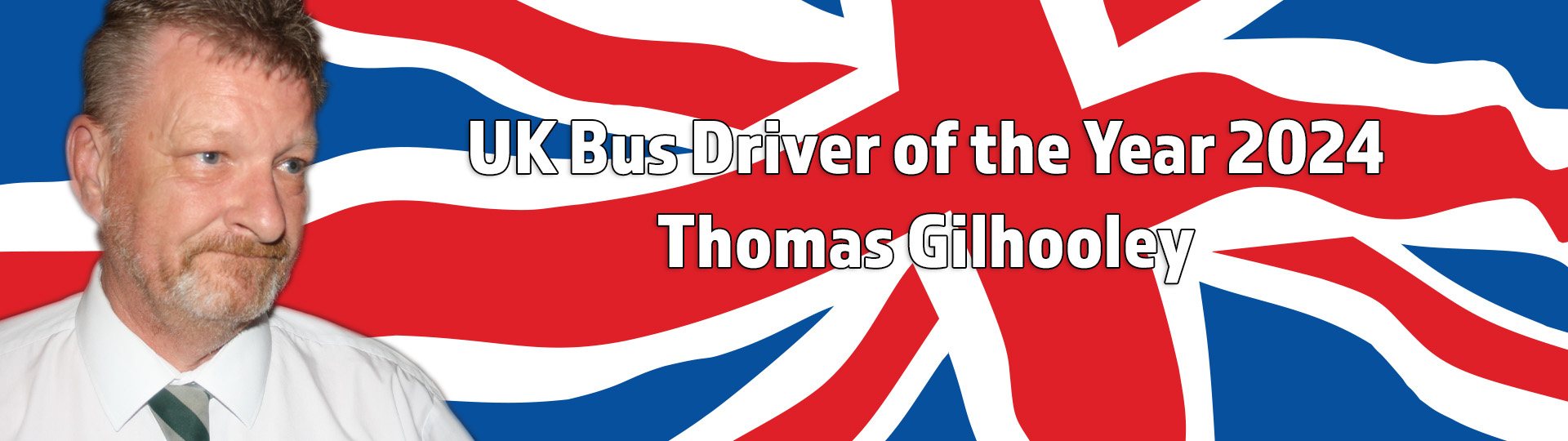 UK Bus Driver of the Year 2024 - Thomas Gilhooley