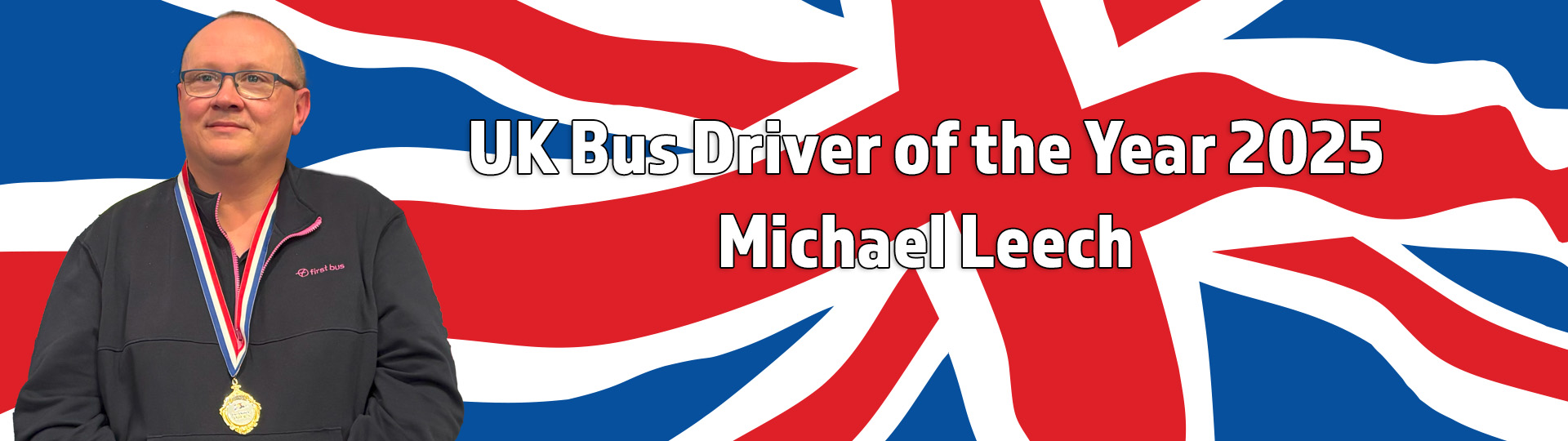 UK Bus Driver of the Year 2025 - Michael Leech